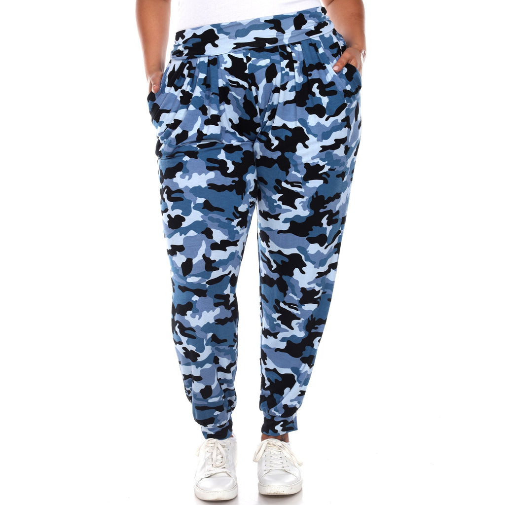 Camo Harem Pants - Plus