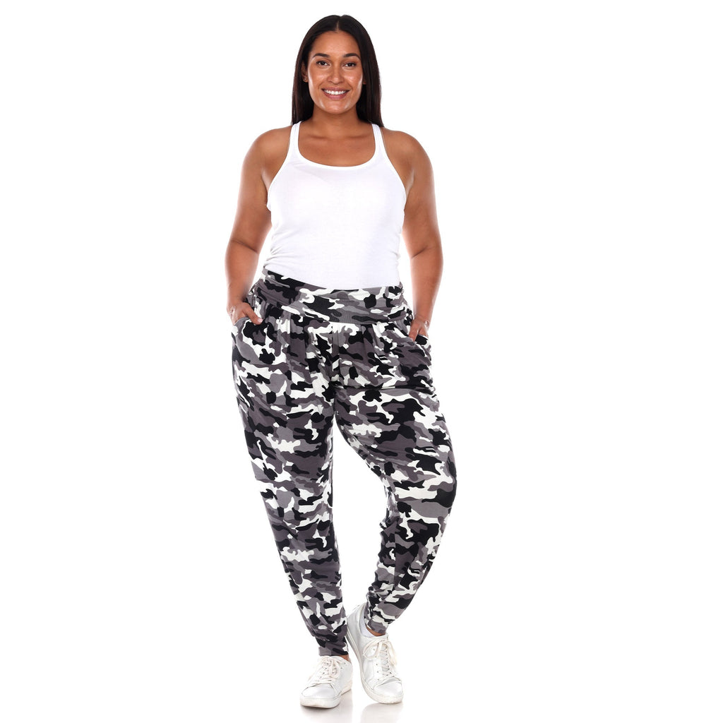 Camo Harem Pants - Plus