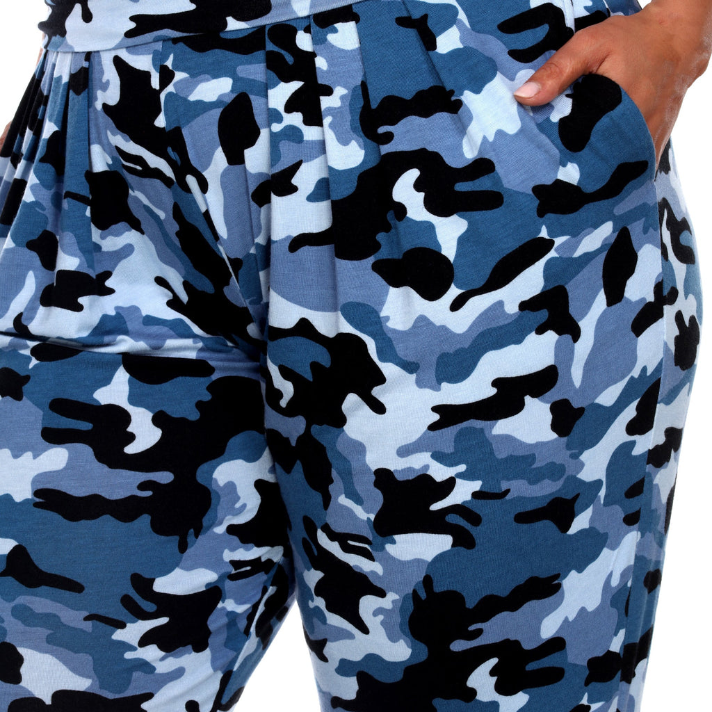 Camo Harem Pants - Plus