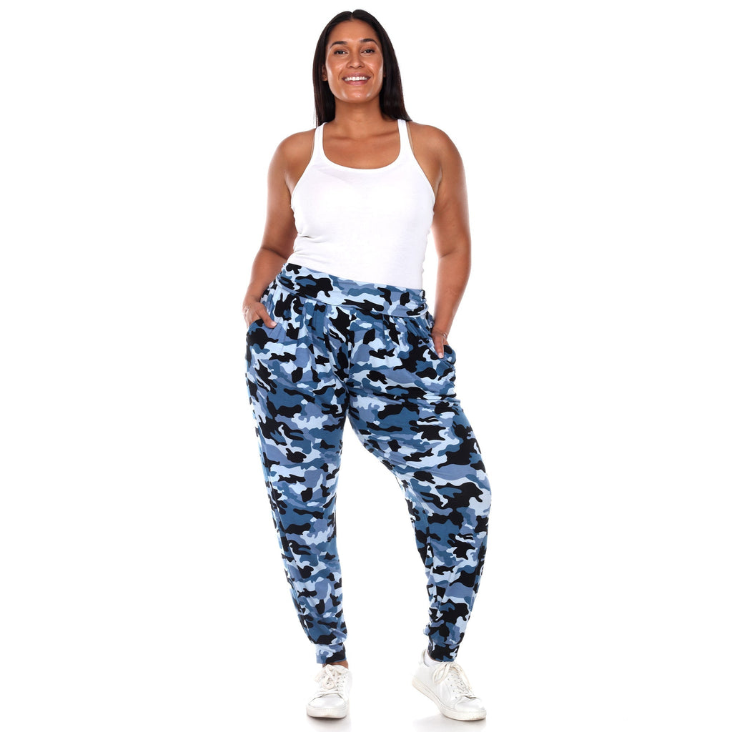 Camo Harem Pants - Plus