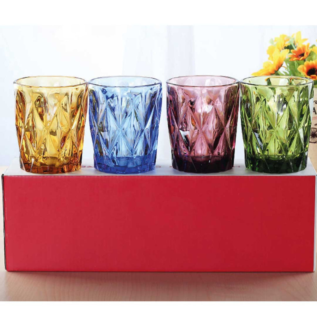 Party Glass Cups Set of 4