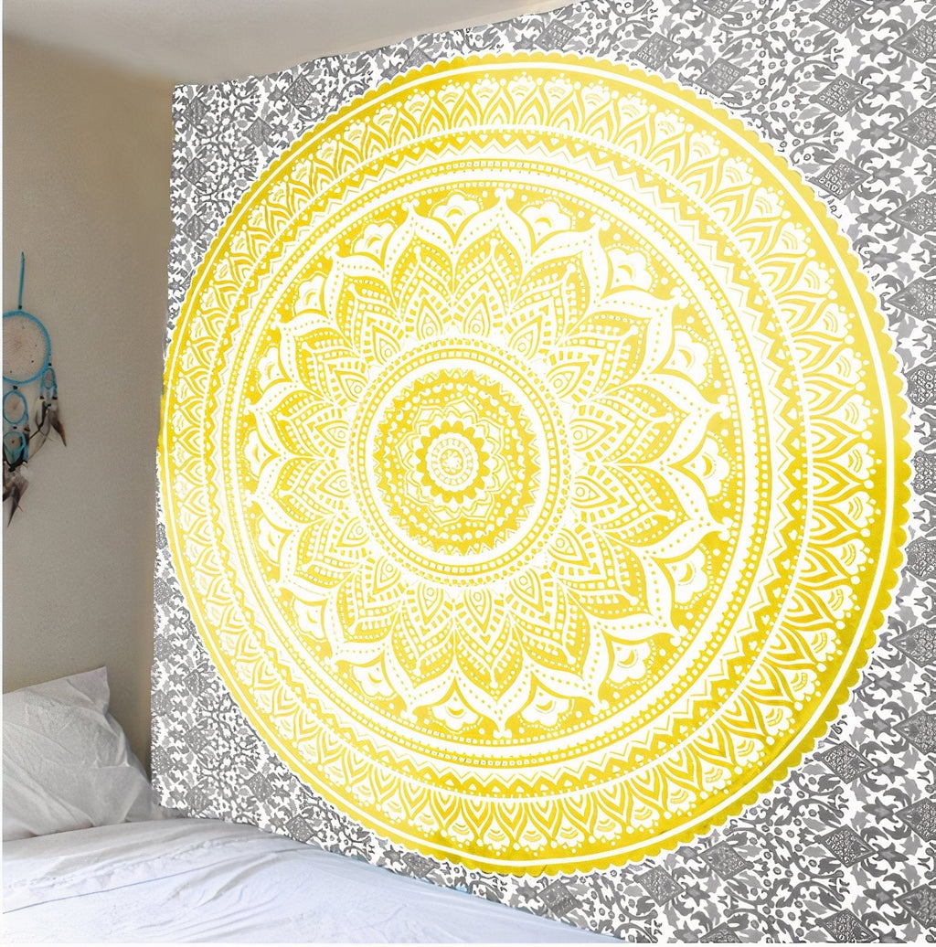 Mandala 29x37 Polyester Tapestry (2 Colors Available)