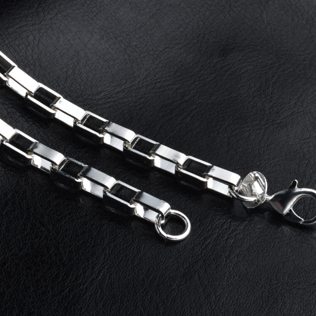 Sterling Silver Linked Bracelet