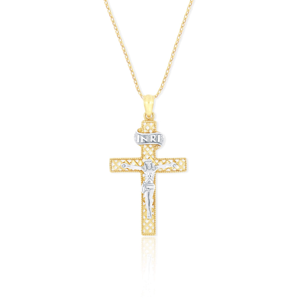 The Rebecca Crucifix INRI Pendant